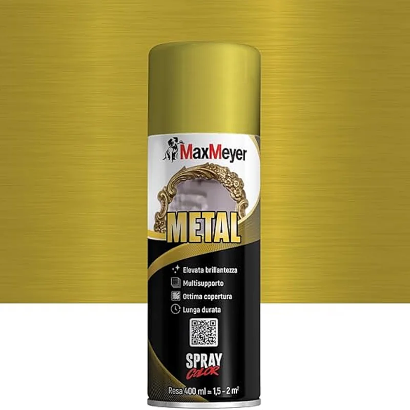 SPRAY METAL CROMATO ORO ML 400