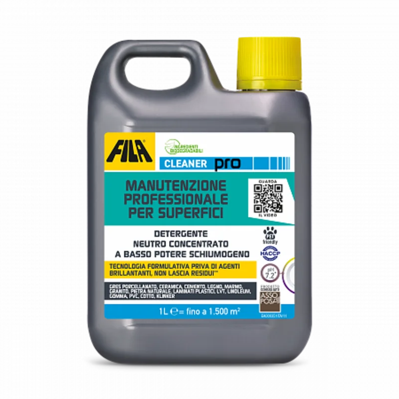 FILA CLEANER PRO DETERGENTE X PAVIMENTI 60500012ITA LT.1