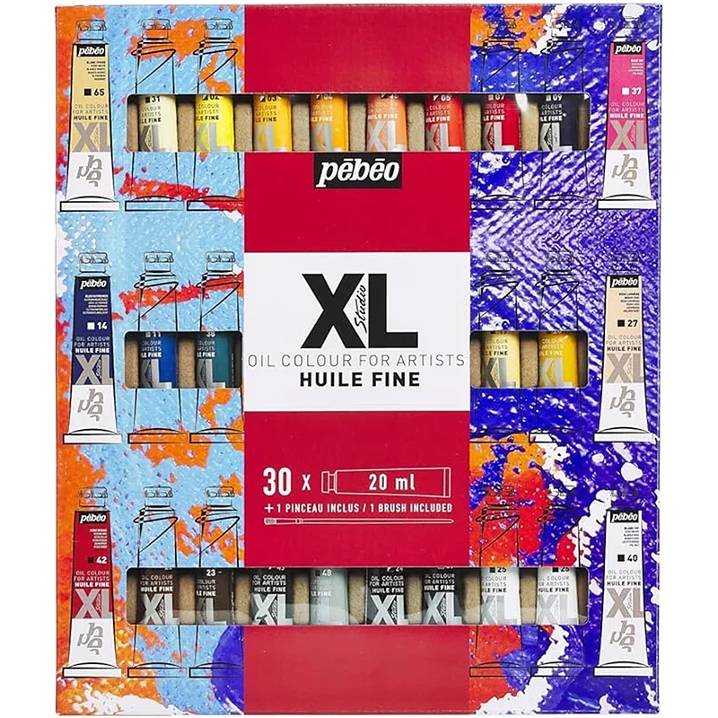 SET H.FINE XL 920236 30 TUBETTI DA 20ML+1 PINC/1 BRUSH