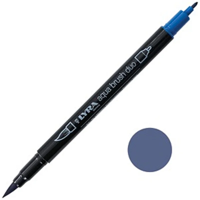 PENNARELLO LYR BRUSH DUO MARC. BLU PRUSSIA