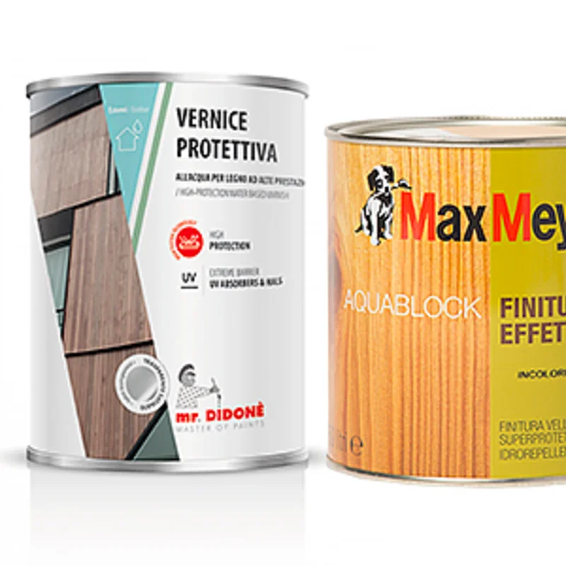 Finiture e vernici per legno