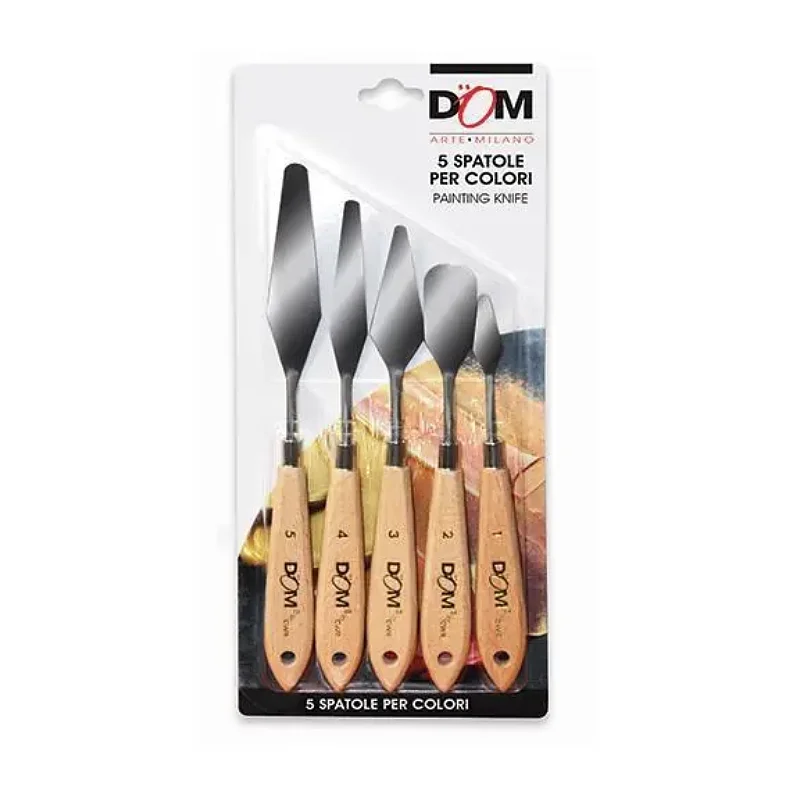SPATOLE X COLORI A OLIO 10919 PZ. 5