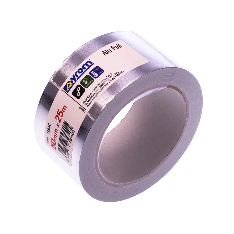 NASTRO ALLUMINIO FOIL 0012840 mm.50x25mt.