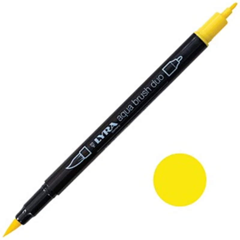PENNARELLO LYR BRUSH DUO GIALLO LIMONE