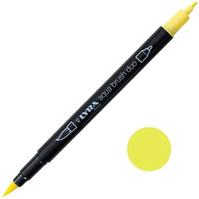 PENNARELLO LYR BRUSH DUO MARC. GIALLO CH.