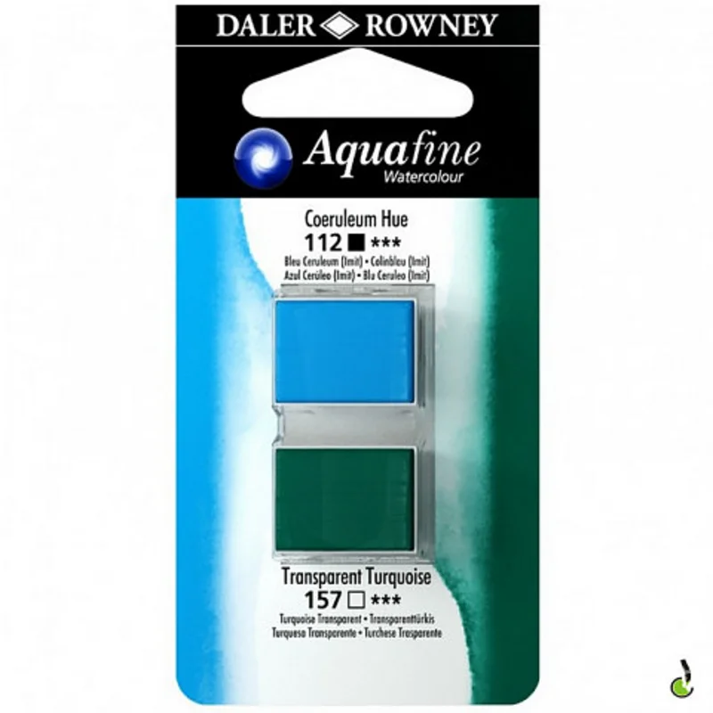 DAL AQUAFINE BLU CERULEO / TURCHESE TRASP. D131017013 PZ.2