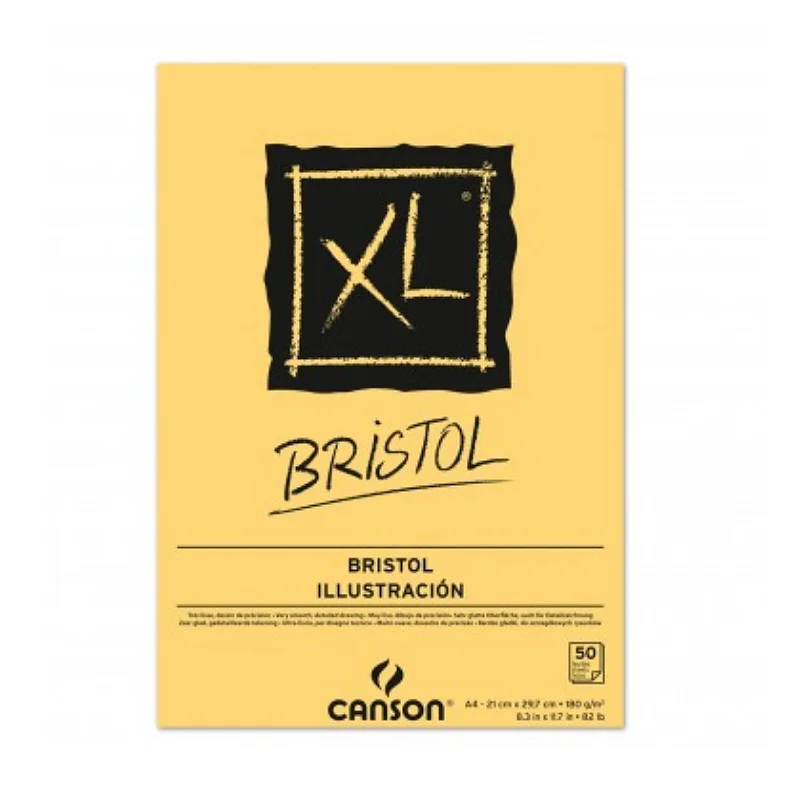 BL CANXL BRISTOL ILLUST. A4 180G CM.21x29,7 C400039172 FG.50