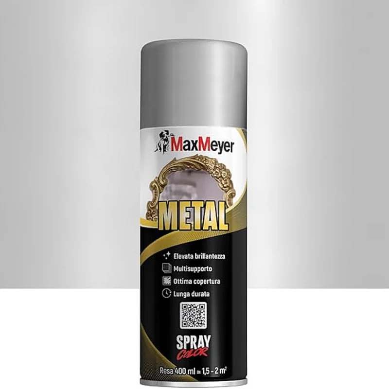 SPRAY METAL CROMATO ARGENTO ML 400