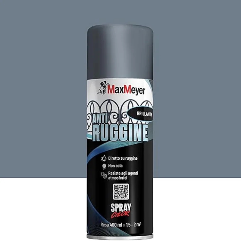 SPRAY ANT. BRIL. GRIGIO RAL 7040 ML 400