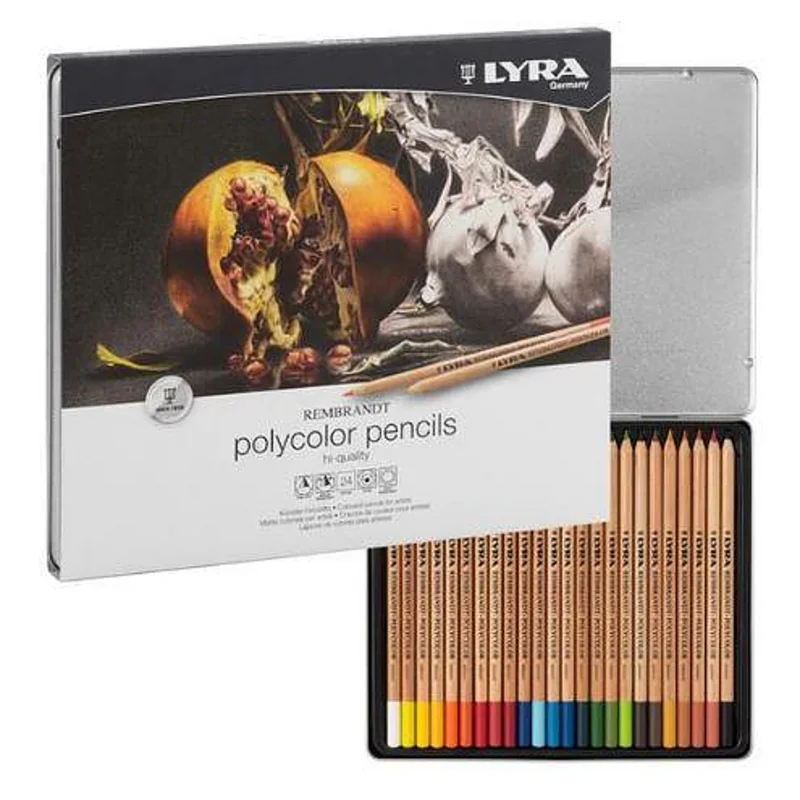 MATITE COLORATE LYRA REMBRANDT POLYCOLOR PENCILS 2001240 24 PZ