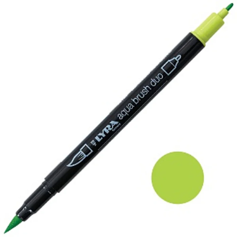 PENNARELLO LYR BRUSH DUO MARC. VERDE CHIARO