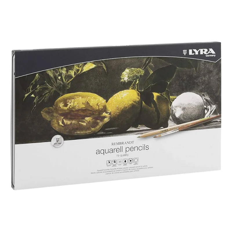 MATITE COLORATE LYRA REMBRANDT AQUARELL PENCILS 36 PZ ART.2011360