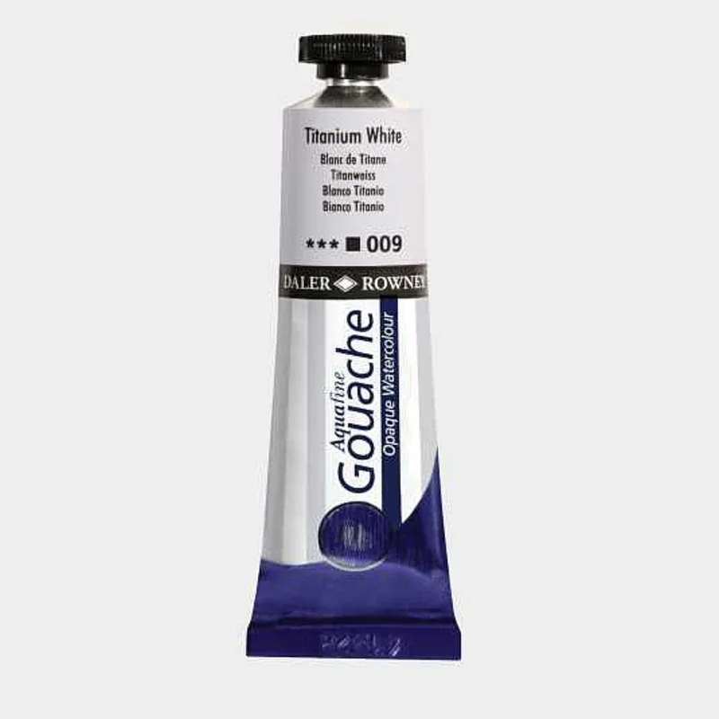 DAL AQUAFINE GOUACHE BIANCO DI TITANIO D136015009 ML.15