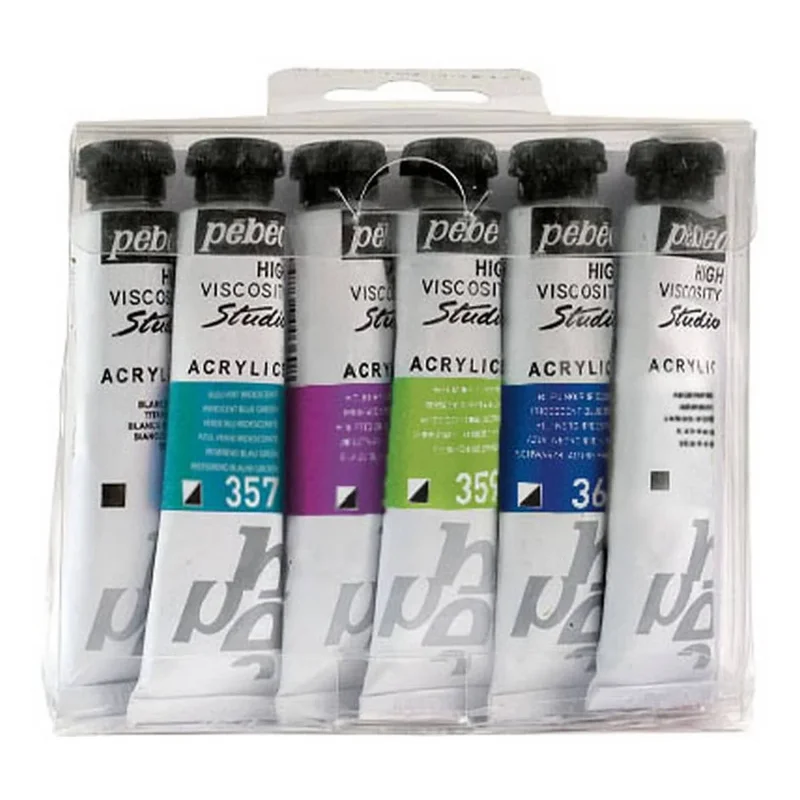 SET TUBI ACRYL STUDIO DYNA 833500 DA ML.20 PZ.6