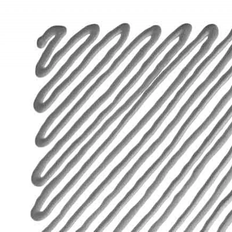 IDEA VETRO COLORE A RILIEVO IVR ARGENTO M5302003 ML.20