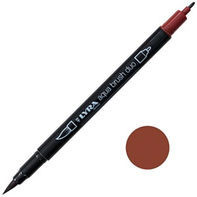 PENNARELLO LYR BRUSH DUO MARC. ROSSO VENEZIA
