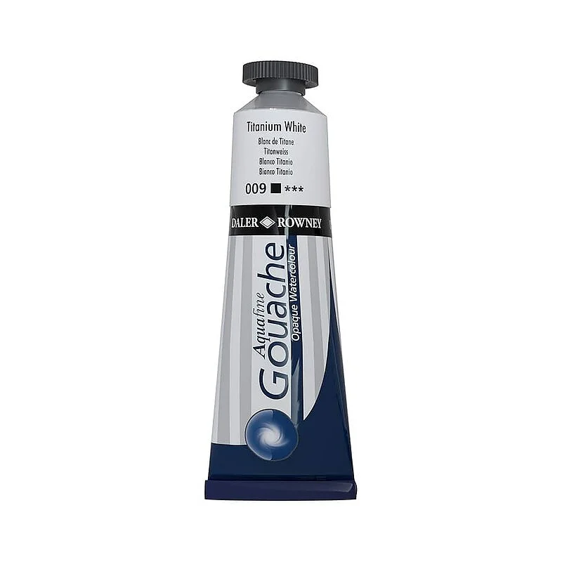 DAL AQUAFINE GOUACHE BIANCO DI TITANIO D136038009 ML.38