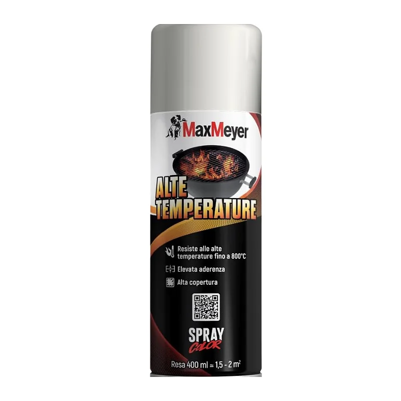 SPRAY ALTE TEMPERATURE BIANCO RAL 9010 ML 400