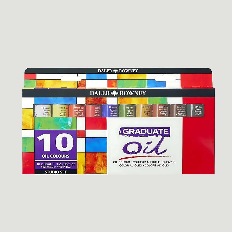 SET 10 PZ. 117900100 TUBO GRADUATE OIL 38 ML.