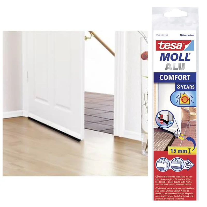 TESA MOLL ALU COMFORT PARAPORTE BIANCO 05405 cm.100x4cm.