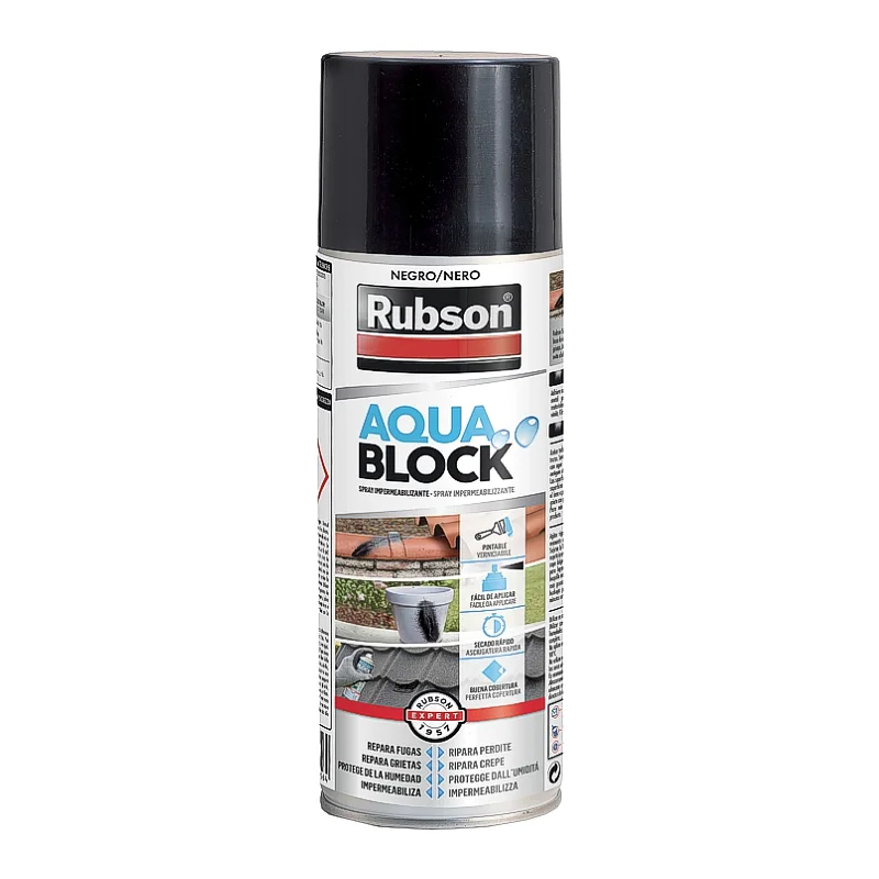 SPRAY AQUA BLOCK IMPERMEABILIZZANTE RBS 2266463 ML.300