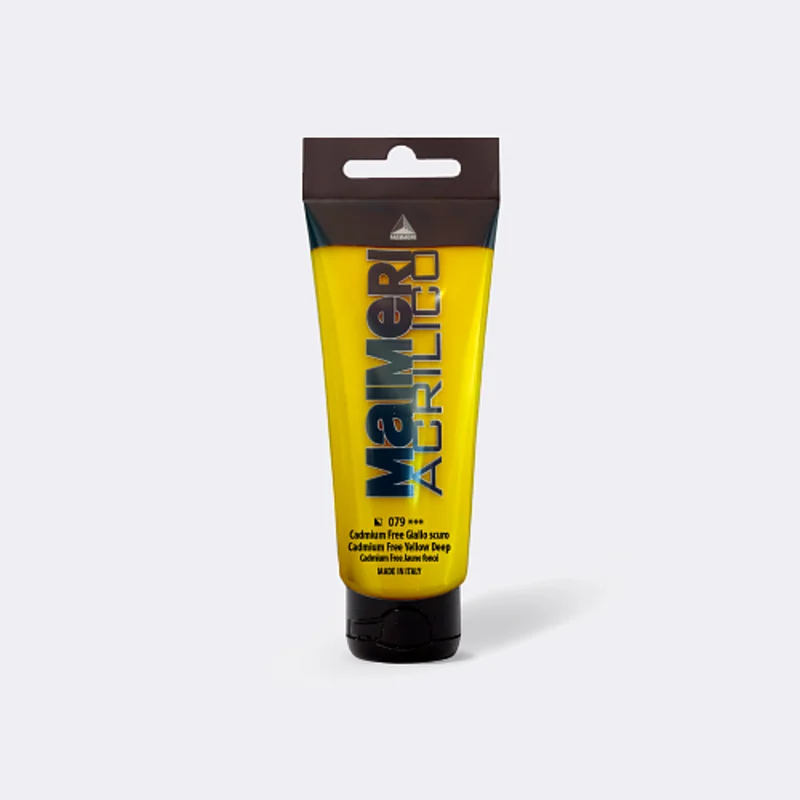 TUBO ACRILICO MAIMERI M916079 CDM FREE GIALLO SCURO ML.75
