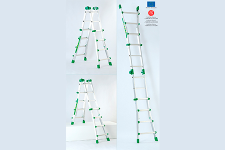 Scala in alluminio telescopica - COLORIFICIO 2M di Vicenza