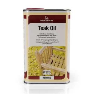 TEAK OIL OLIO PENETRANTE NEUTRO 0360  BORMA B3181 LT.1
