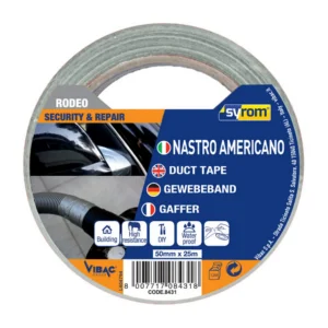 NASTRO RODEO AMERICANO GRIGIO 0004381 mm.50x25mt.