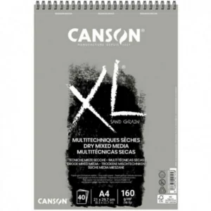 BLOCCO CANSON XL SAND GRAIN GREY A 4 C400110395 21X29,7 CM. GR. 160